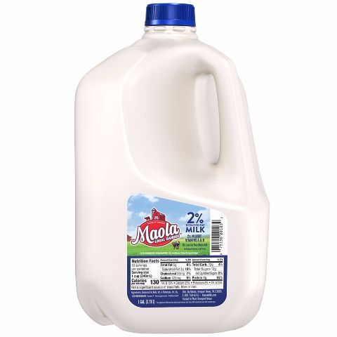 Order Maola 2% Milk 1 Gallon food online from Aplus store, Arlington on bringmethat.com