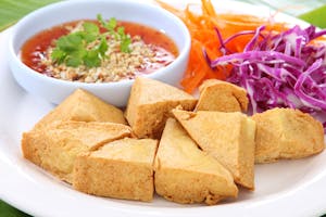 Order Fried Tofu (5) food online from Asian thai 2 go store, Dallas on bringmethat.com