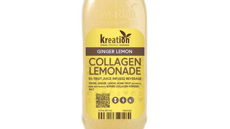 Order Ginger Lemon Collagen Water food online from Kreation Pasadena store, Pasadena on bringmethat.com