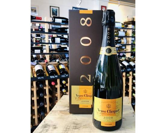 Order Veuve Clicquot Vintage Brut 2008 / 750 ml 12% food online from Starway Liquor store, Bell Gardens on bringmethat.com