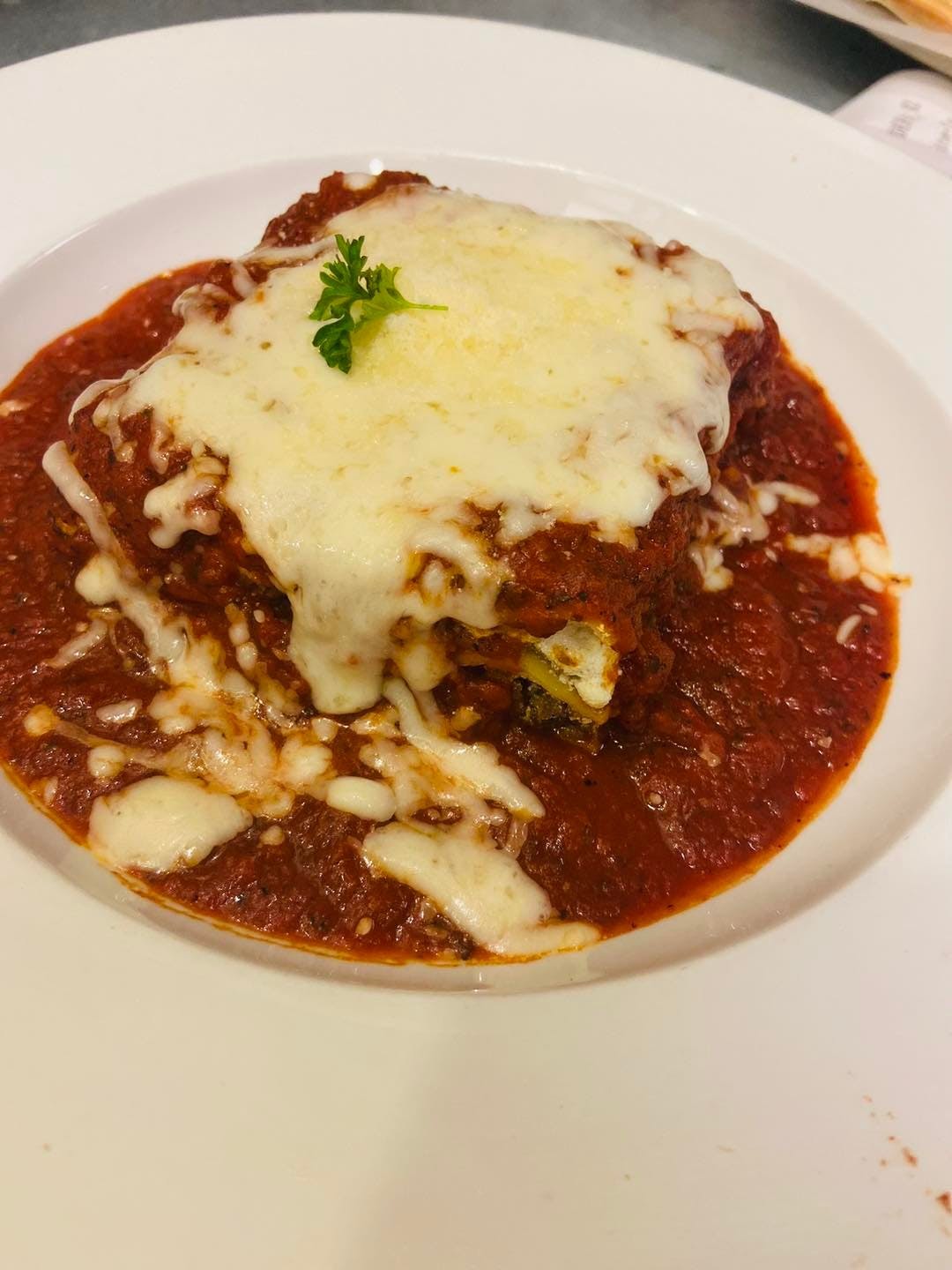Order Baked Lasagna - Pasta food online from Milantoni Italian Restaurant store, Bardstown on bringmethat.com