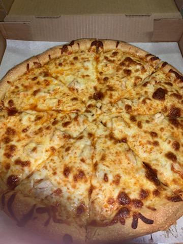 Order Buffalo Chicken Pizza food online from Cornersburg Pizza-Boardman store, Youngstown on bringmethat.com