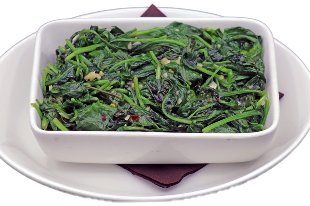Order SAUTEED BABY SPINACH food online from Sullivan store, Baton Rouge on bringmethat.com