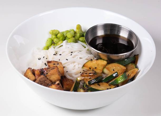 Order Asian Sesame Noodle Bowl food online from The Cafe' By Prepped Wellness store, Youngstown on bringmethat.com