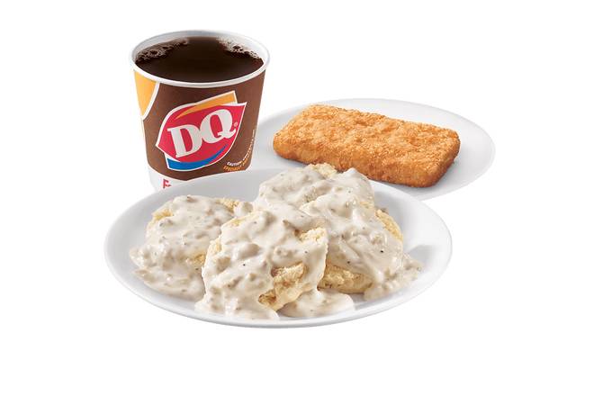 Order Biscuits & Gravy Combo food online from Dairy Queen Grill & Chill store, Atlanta on bringmethat.com