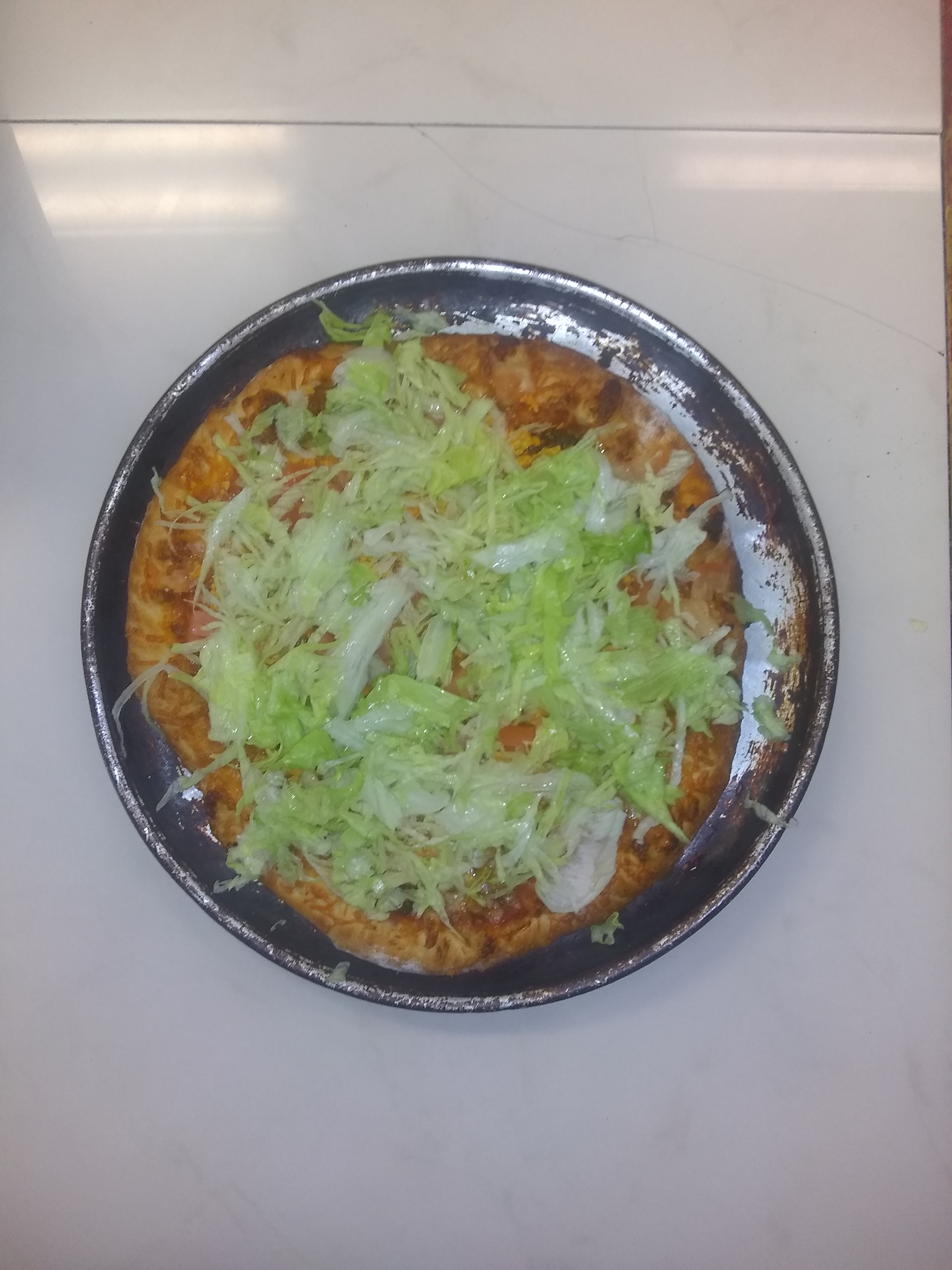 Order Taco Pizza  food online from Hot Box Pizza & Wings store, South Park Township on bringmethat.com