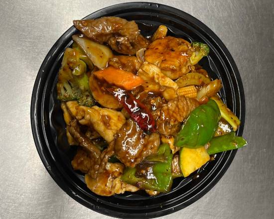 Order Hunan Triple Delight food online from Kung Food store, Houston on bringmethat.com