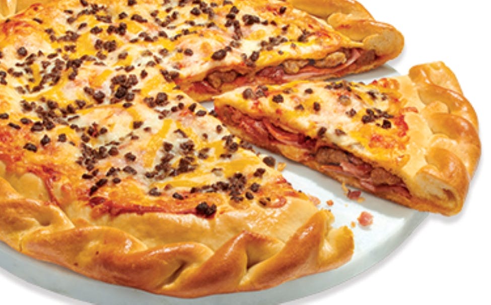 Order 5-Meat Stuffed Pizza - Large 14'' food online from Papa Murphy's store, Cape Girardeau on bringmethat.com