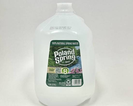 Order Poland Spring Gallon Water food online from Fialkoff Kosher Pizza store, Lawrence on bringmethat.com