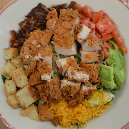 Order Crispy Chicken Salad food online from Hunnybunny Biscuit store, Oklahoma City on bringmethat.com