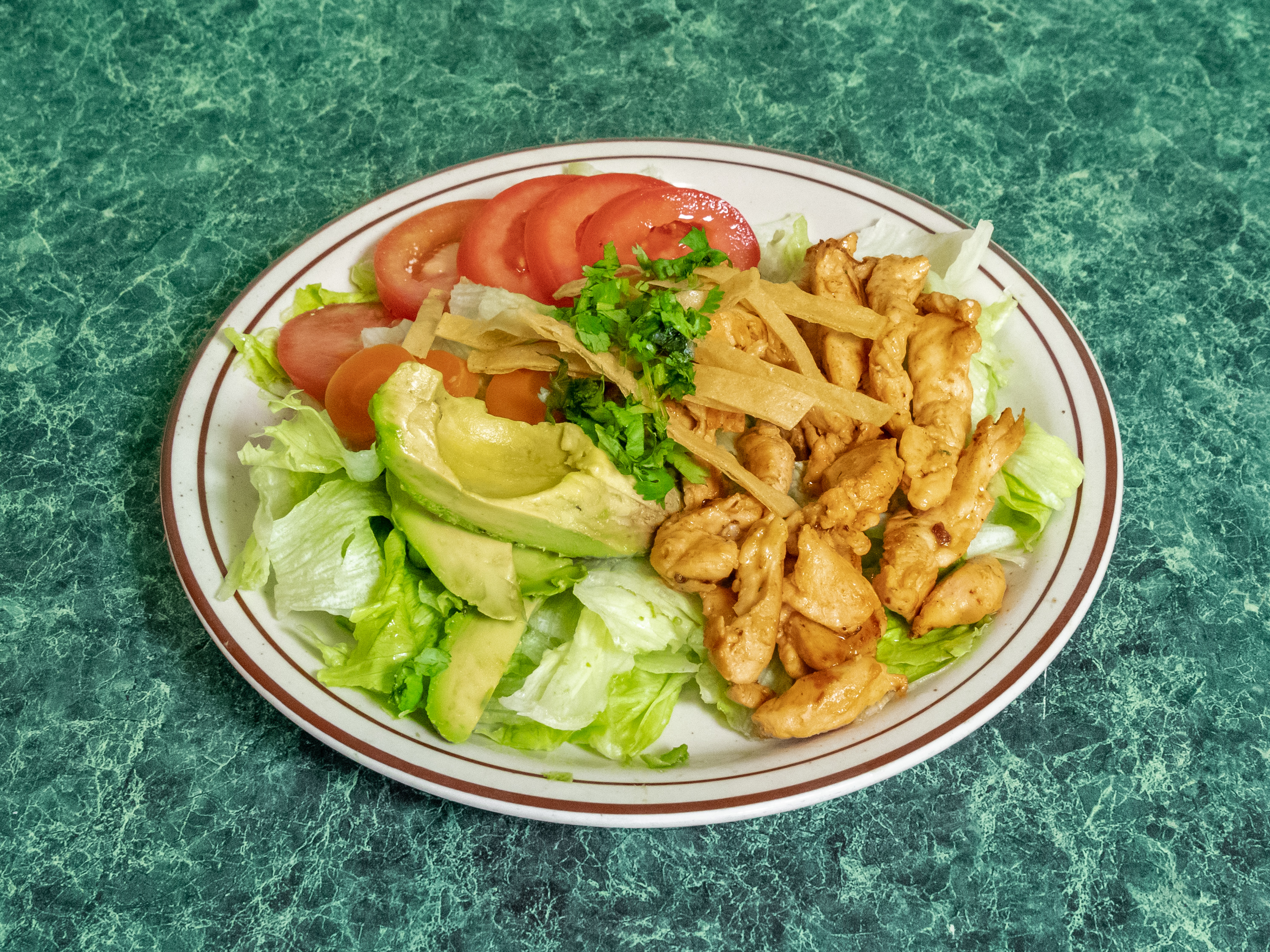 Order Chicken Salad food online from El Nopalito store, Phoenix on bringmethat.com