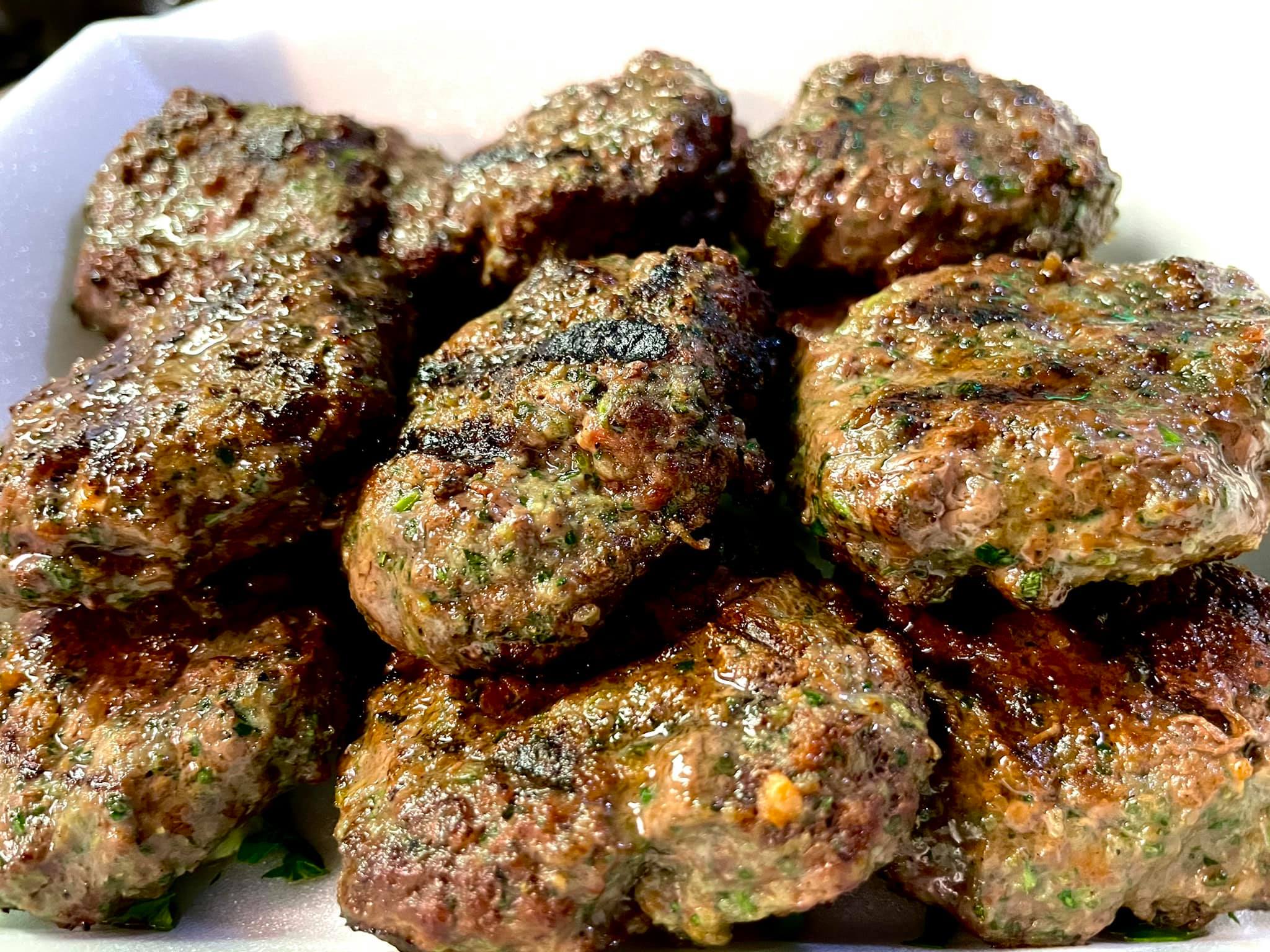 Order Kafta (5 Pieces) food online from Kabob-G Grill store, Pittsburgh on bringmethat.com