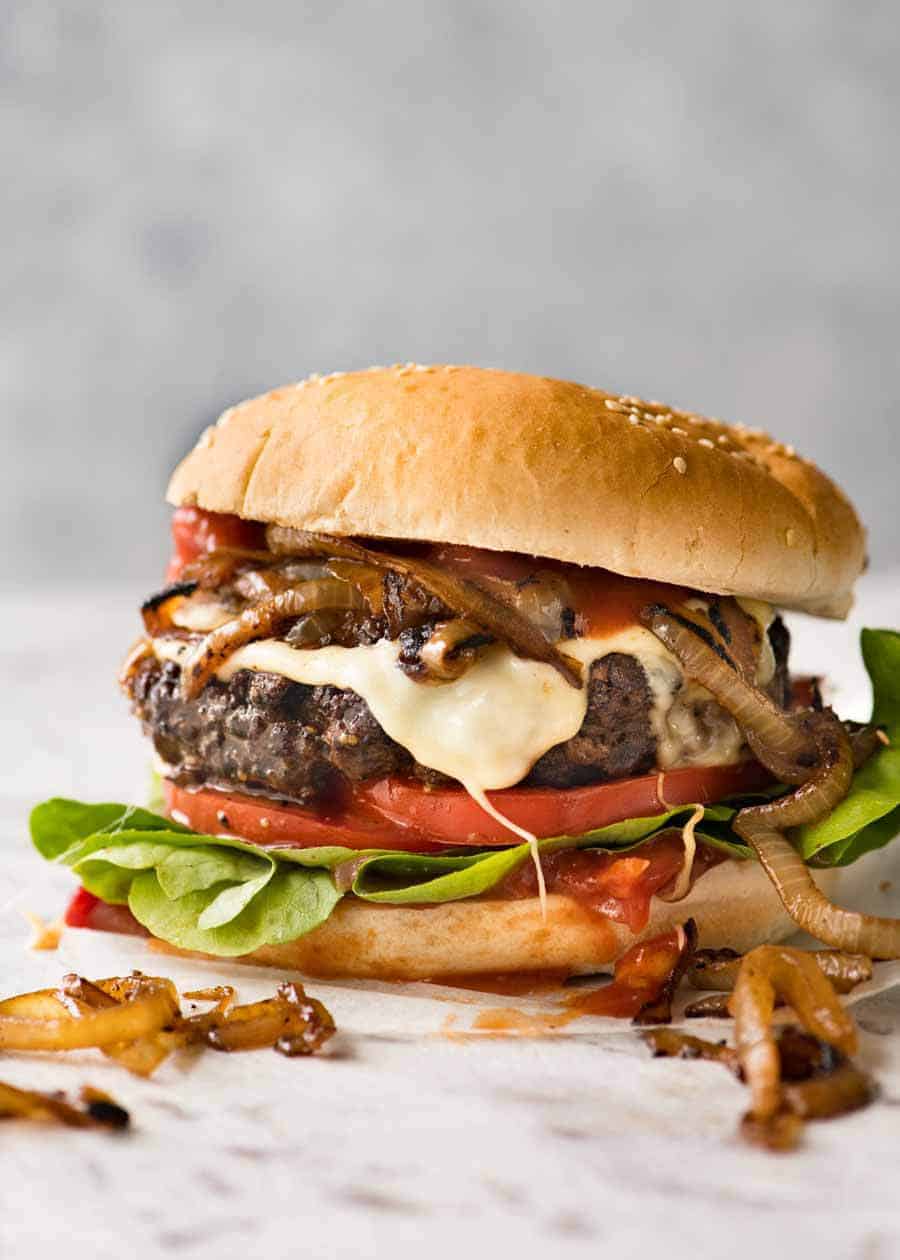 Order Big and Juicy Burger food online from Mexi Flavors store, Austell on bringmethat.com