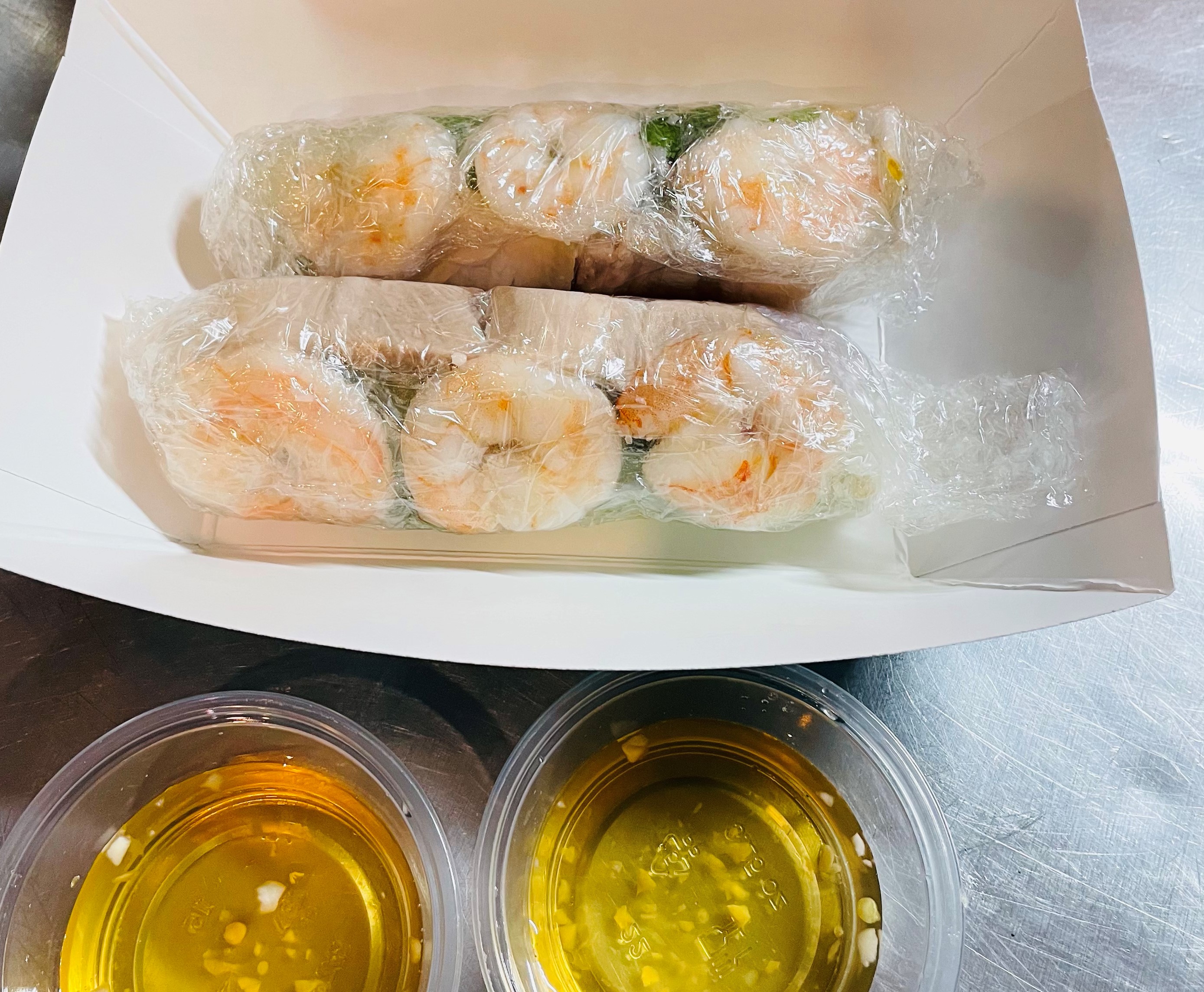 Order Pork & Shrimp Spring Rolls food online from Thaily store, Chandler on bringmethat.com