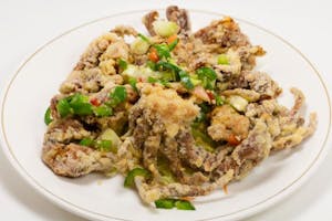 Order 47. Salt & Pepper Soft Shell Crab food online from Triple Crown Restaurant store, Chicago on bringmethat.com