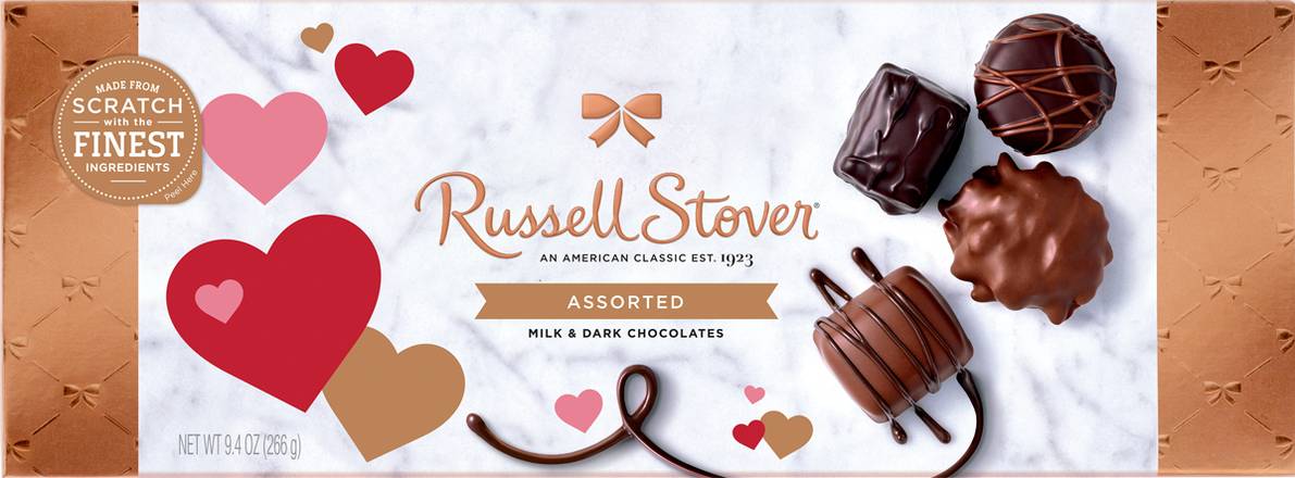 Order Russell Stover Valentine's Assorted Bowline GiftBox - 9.4 oz food online from Rite Aid store, NEPTUNE on bringmethat.com