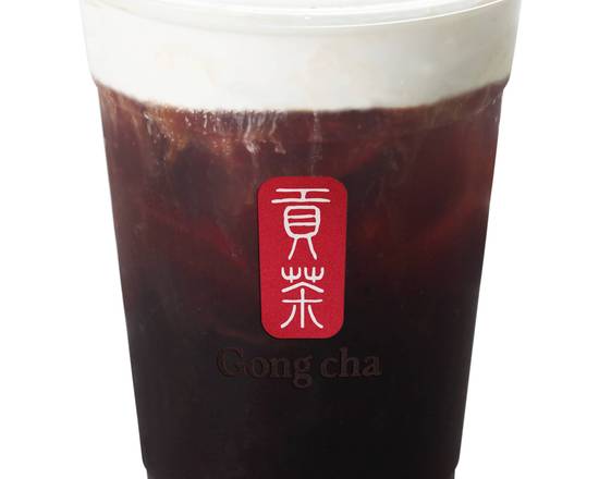 Order Milk Foam Black Coffee (奶蓋黑咖啡) food online from Gong Cha & Fuji Teriyaki store, Silver Spring on bringmethat.com