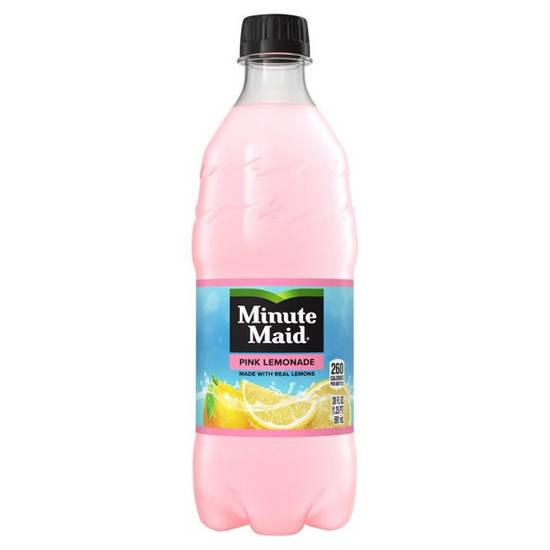 Order Minute Maid Pink Lemonade Bottle food online from Deerings Market store, Traverse City on bringmethat.com