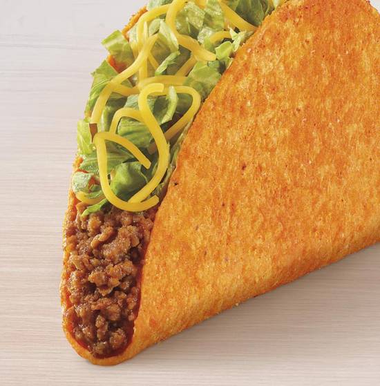 Order Nacho Cheese Doritos® Locos Tacos food online from Taco Bell store, Wasilla on bringmethat.com