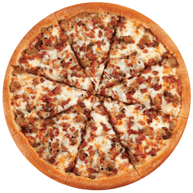 Order Original Crust All-Meat Combo food online from Godfathers Pizza store, Lake Dallas on bringmethat.com