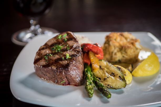 Order Hand Cut Filet Mignon food online from Sedona Taphouse store, Colonial Heights on bringmethat.com