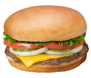 Order Deluxe 1/6 Lb. Hamburger food online from Braums Ice Cream & Dairy Strs store, Mustang on bringmethat.com