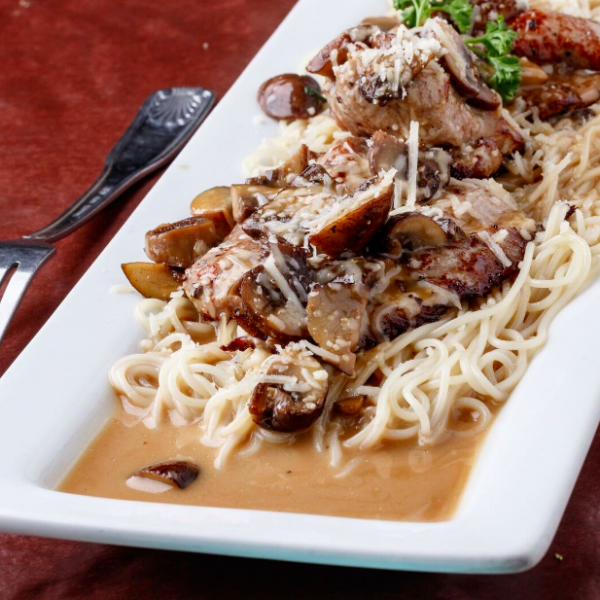 Order Veal Marsala food online from Tuscany Bakery and Bistro store, League City on bringmethat.com