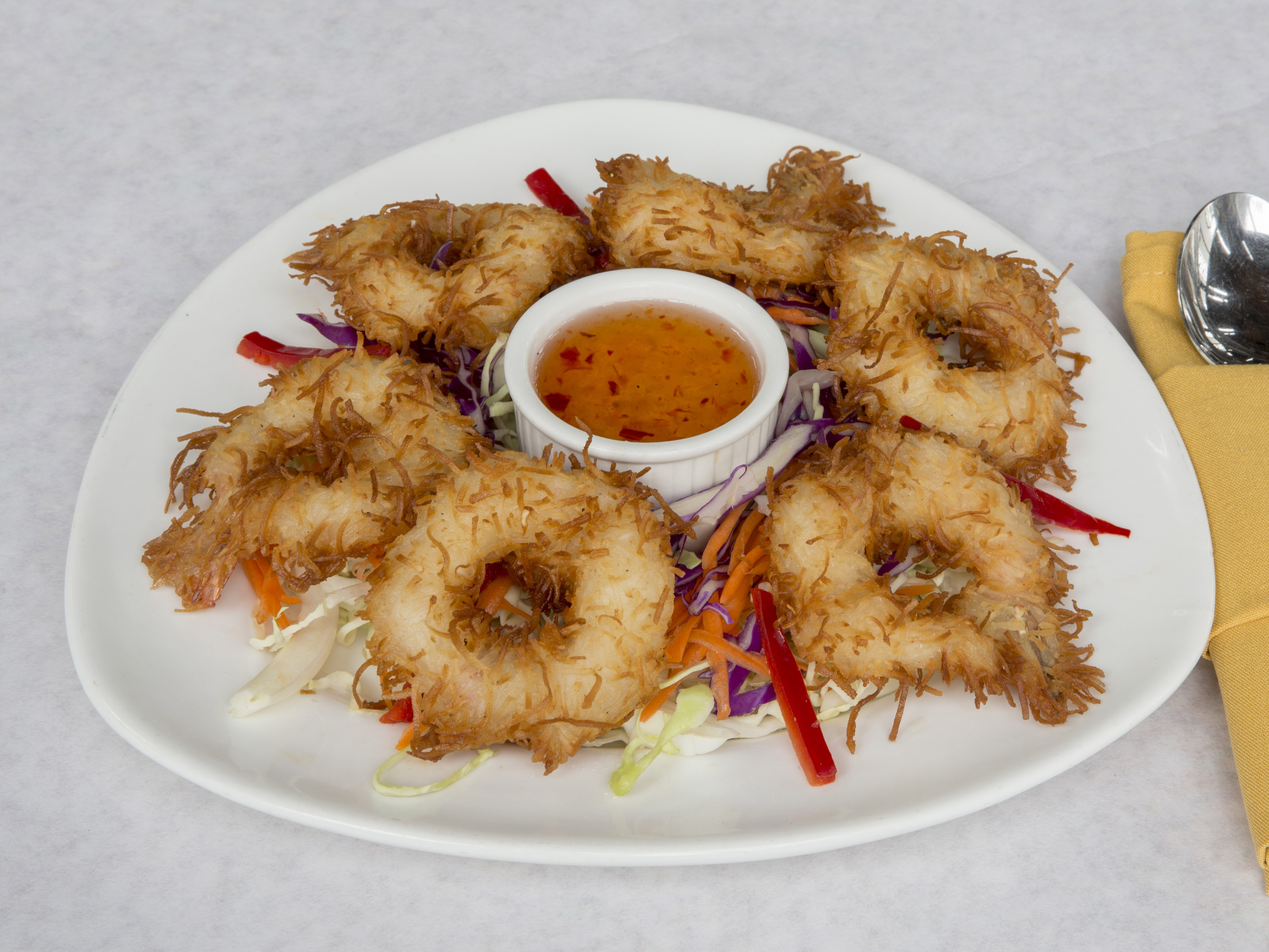 Order Coconut Shrimp food online from Saladang store, Pasadena on bringmethat.com