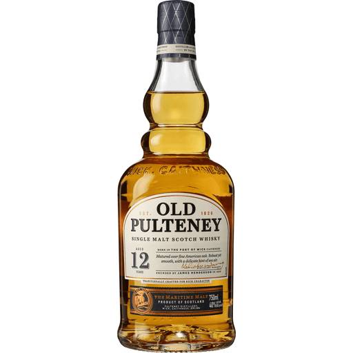 Order Old Pulteney Scotch 12 Year (750 ML) 54877 food online from Bevmo! store, San Diego on bringmethat.com