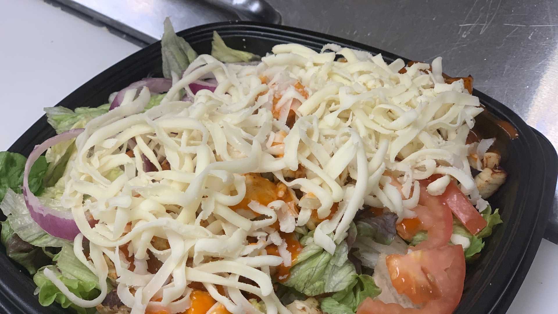 Order Chicken Salad - Salad food online from Best Way Pizza store, Bedford on bringmethat.com