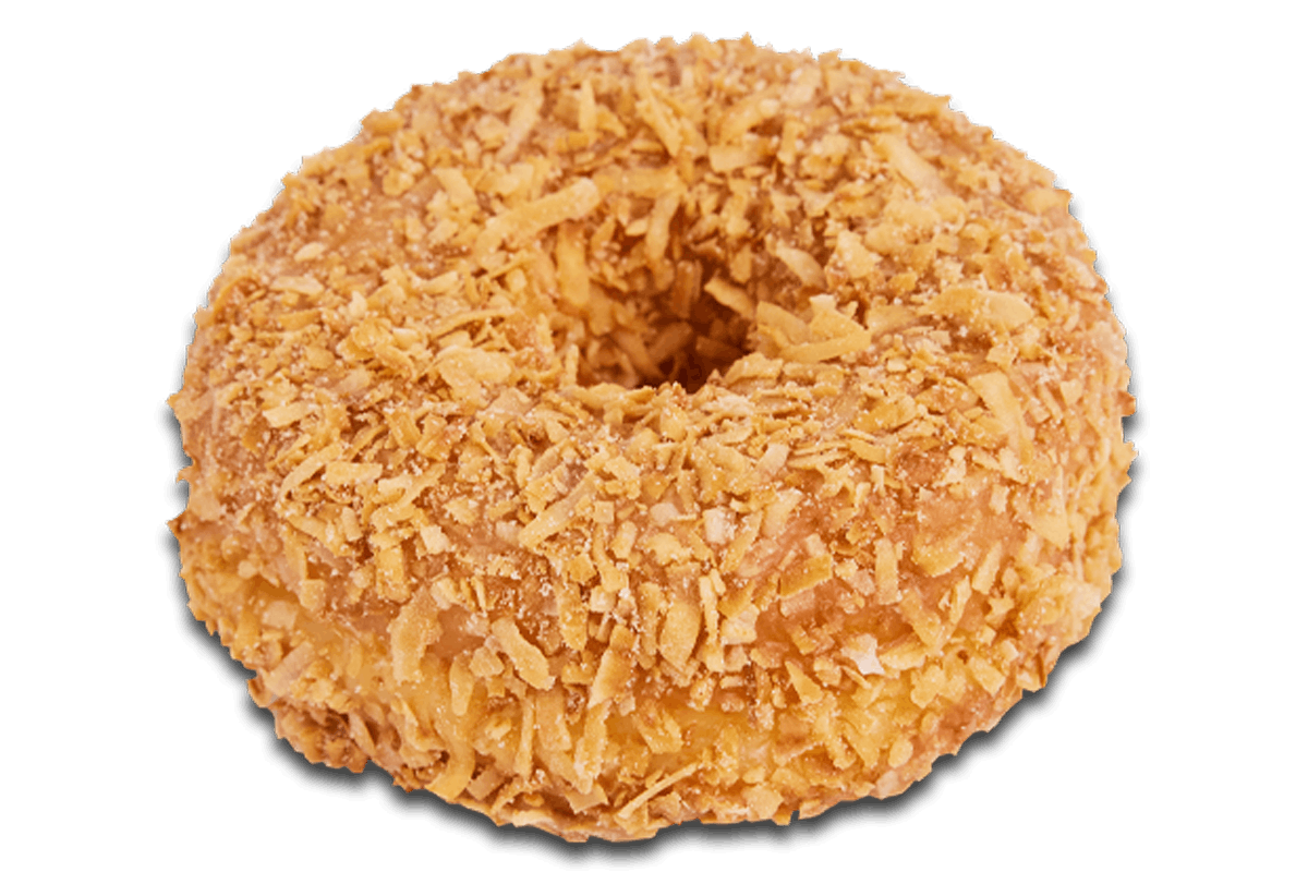 Order Roasted Coconut Raised food online from Randy Donuts store, Costa Mesa on bringmethat.com