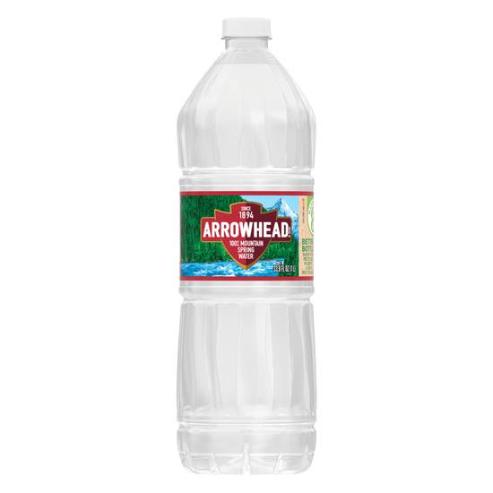 Order Arrowhead 100% Mountain Spring Water Plastic Bottle, 33.8 OZ food online from Cvs store, SANTA PAULA on bringmethat.com