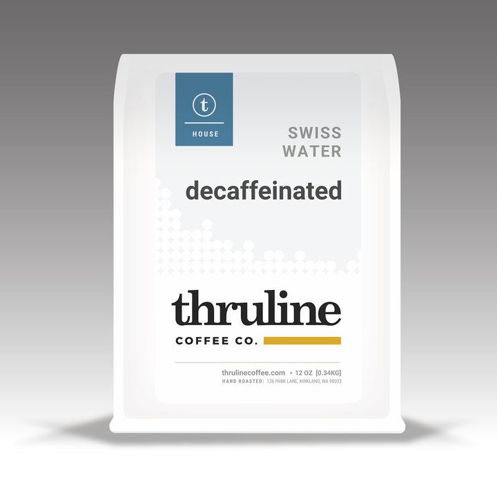 Order Swiss Water Process Decaffeinated Coffee food online from Thruline Coffee store, Kirkland on bringmethat.com