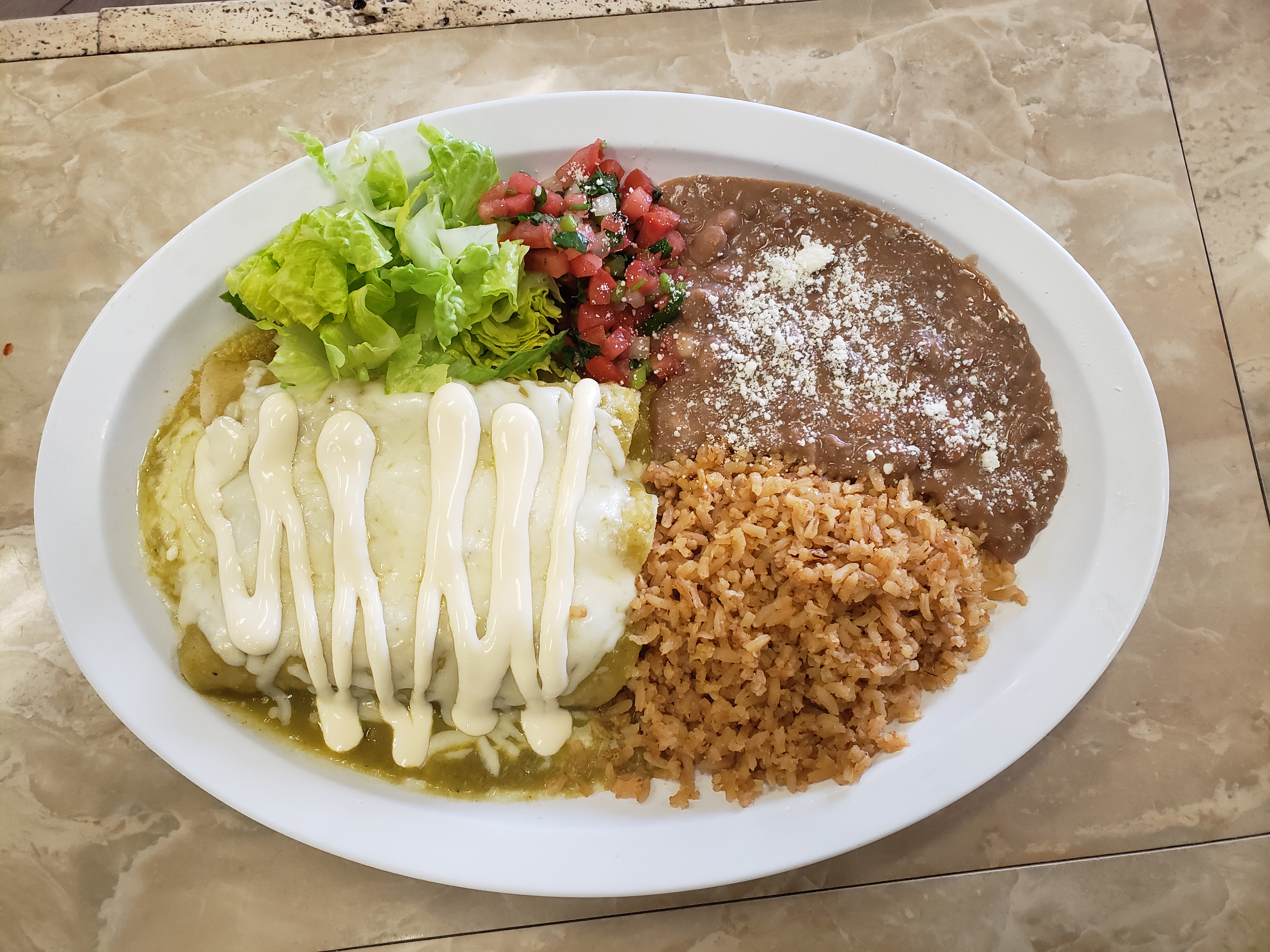 Order Enchiladas  food online from Carnitas Michoacan store, Seattle on bringmethat.com