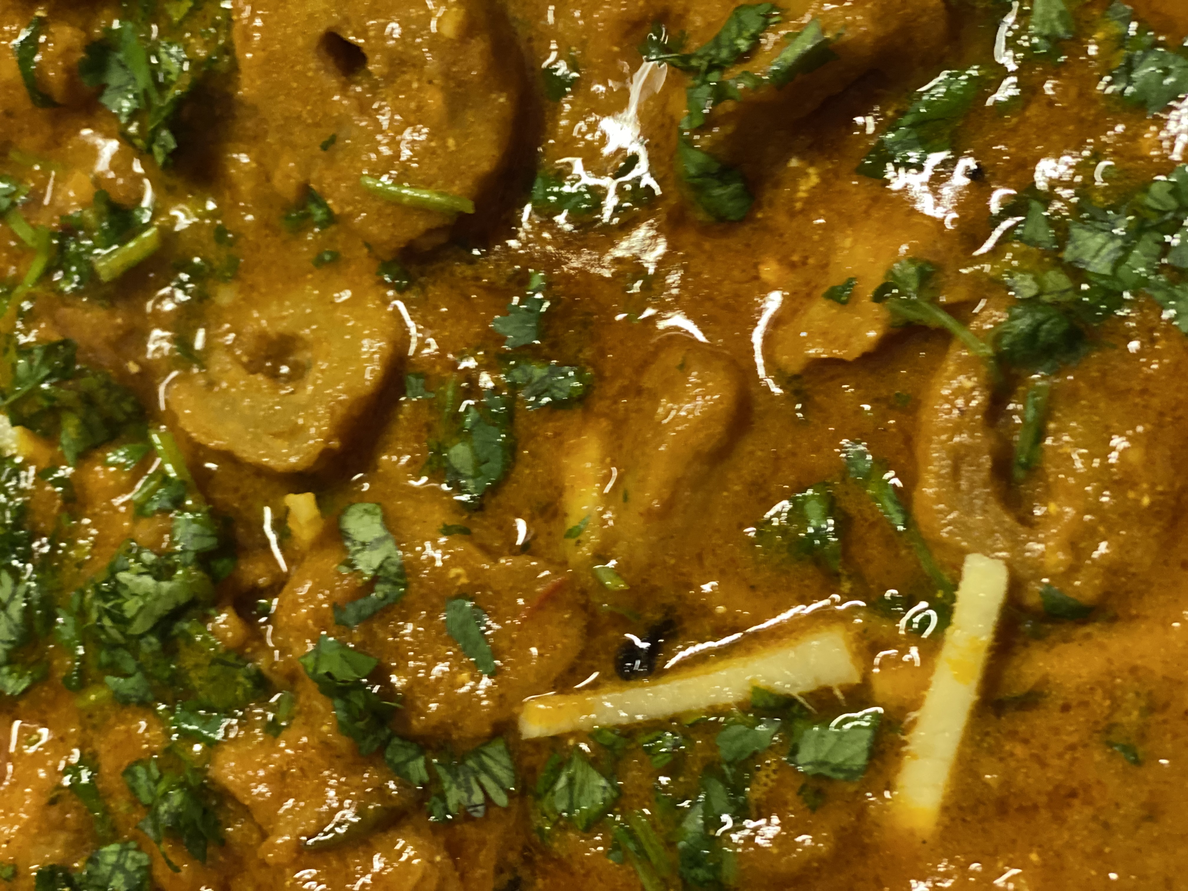 Order Soya chaap curry 16 oz food online from Saattvik Indian Dhaba store, Fremont on bringmethat.com