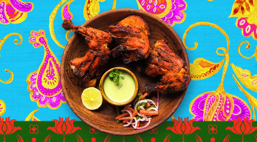 Order Tandoori Chicken food online from Tikka Taj store, McAllen on bringmethat.com