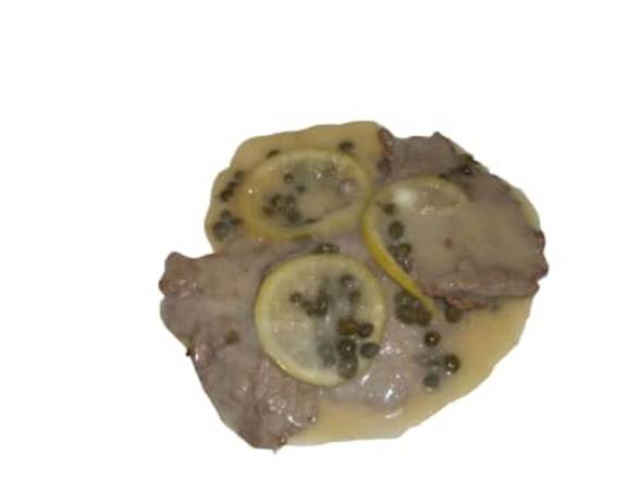 Order Veal Piccata food online from Gaspare's Pizza House & Italian Restaurant store, San Francisco on bringmethat.com