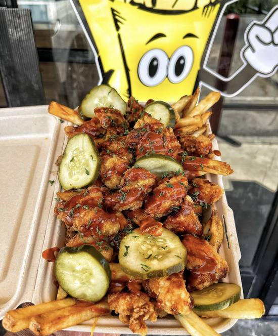 Order Nashville Chicken (Limited Time Only) food online from Mr Fries Man store, Simi Valley on bringmethat.com