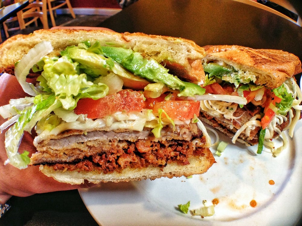 Order Meat Torta food online from The City Taqueria store, San Francisco on bringmethat.com