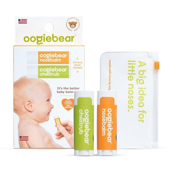 Order oogiebear® Mini Nosebalm and Chestrub Kit food online from Bed Bath & Beyond store, Daly City on bringmethat.com