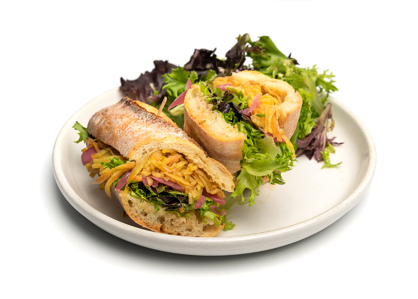 Order Apple Baguette Sandwich food online from &Grain store, Garwood on bringmethat.com