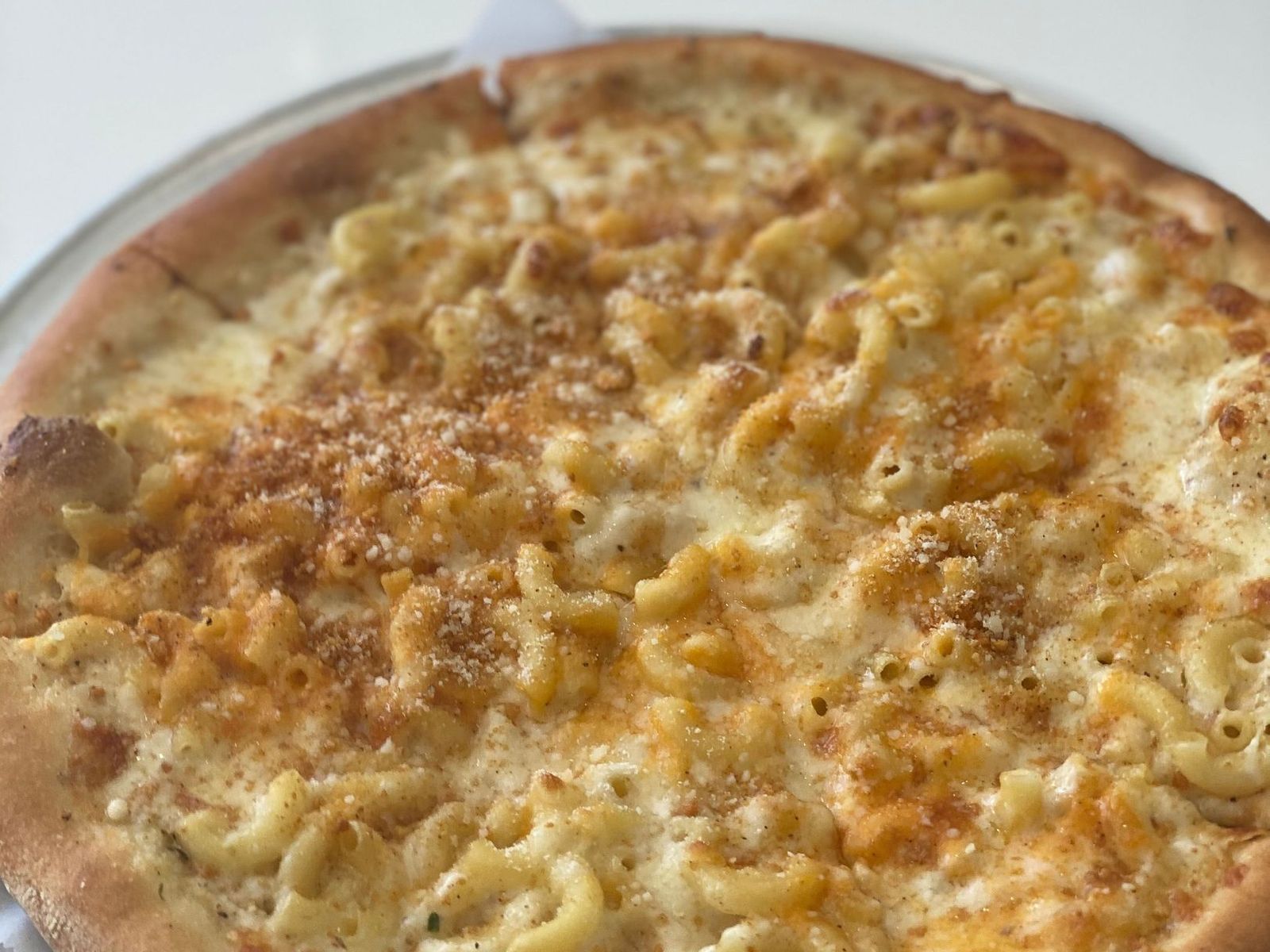 Order 10" Personal Mac n' Cheese food online from Shalom Pizza store, Los Angeles on bringmethat.com
