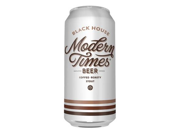Order Modern Times Black House Coffee Stout - 4x 16oz Cans food online from Shell Beach Liquor & Deli store, Pismo Beach on bringmethat.com