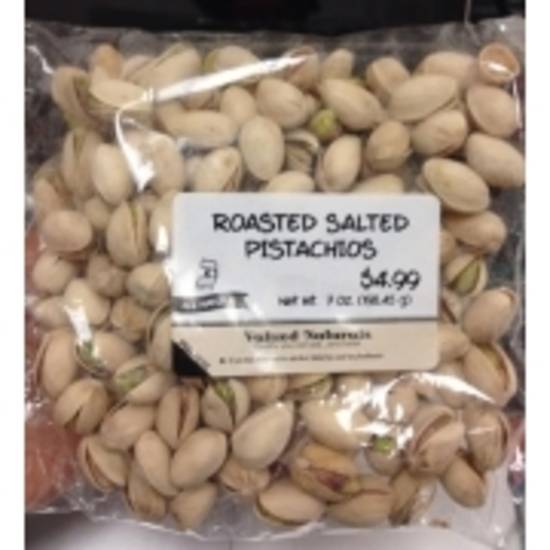 Order Valued Naturals - Dry Roasted Salted Pistachios food online from IV Deli Mart store, Goleta on bringmethat.com