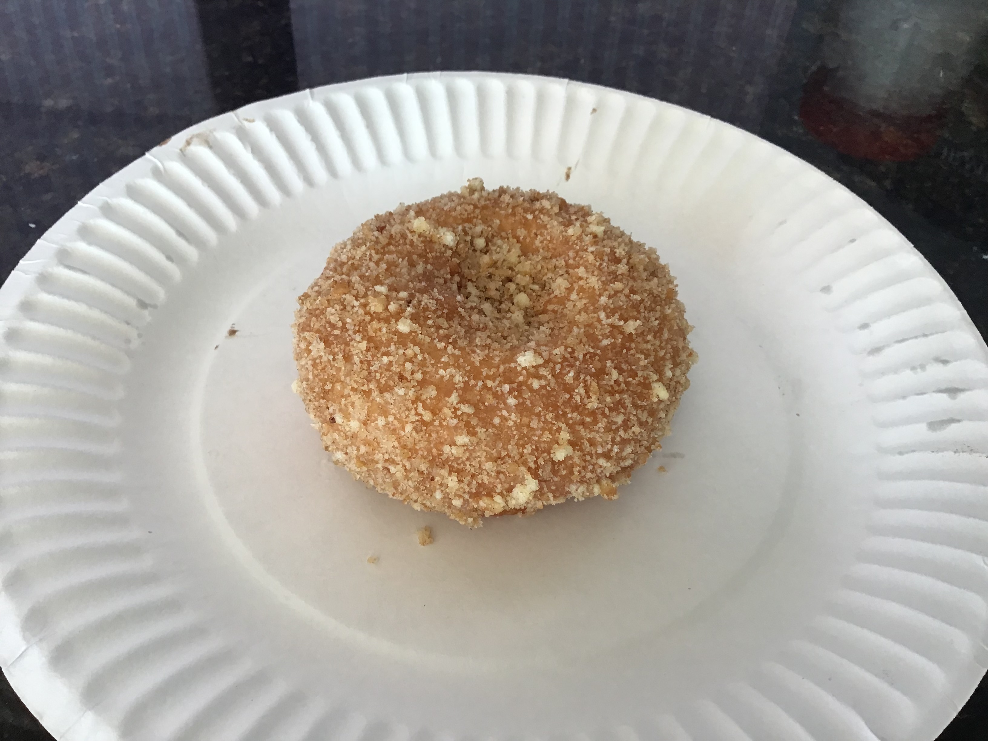 Order Crumb Cake Donut food online from Donut Basket store, Modesto on bringmethat.com