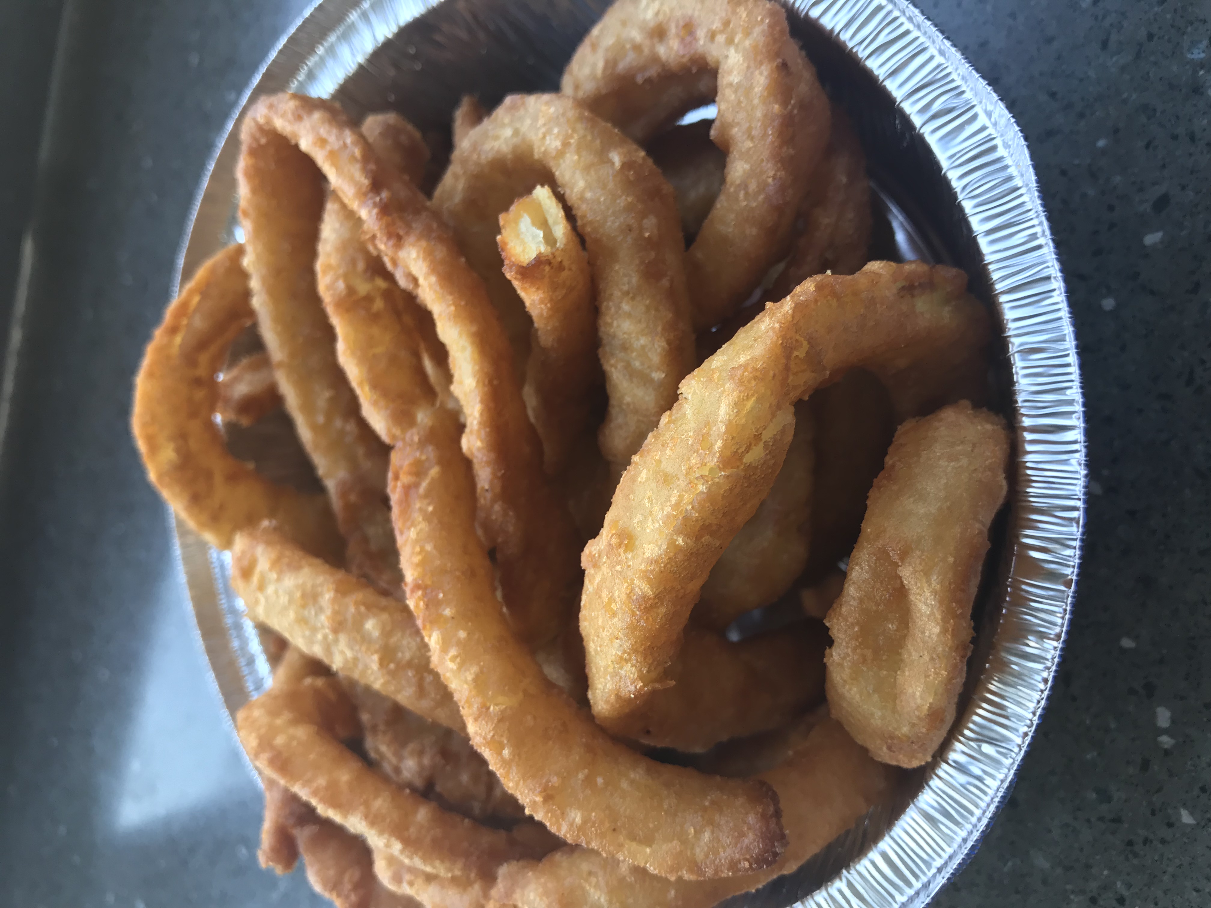 Order Onion Rings food online from Gyros & Heros store, North Bellmore on bringmethat.com