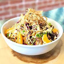 Order Mandarin Chicken Salad food online from Ginger's Garden Cafe store, Springville on bringmethat.com