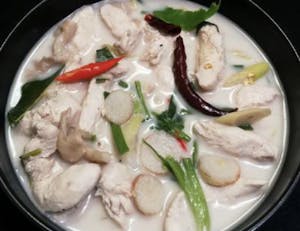 Order Tom Kha Soup food online from Royal Thai Restaurant store, Garden Grove on bringmethat.com