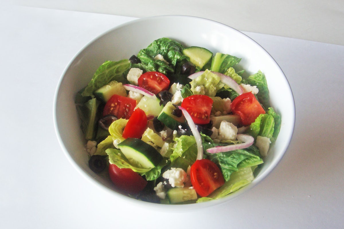 Order Side Greek Salad food online from Pieology store, Hanford on bringmethat.com