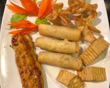 Order Combo Appetizer (12 pcs) food online from Thai Pasta store, Carlsbad on bringmethat.com